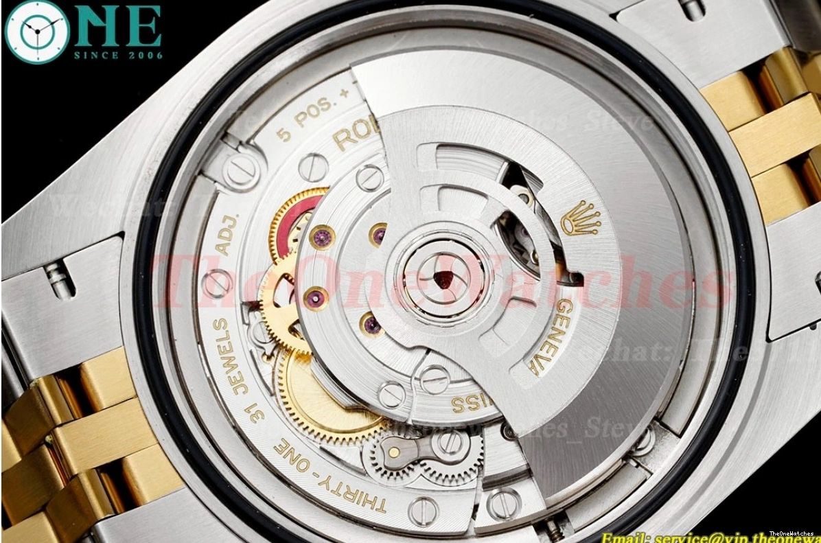 Datejust GMF Black 41mm SS Stk 126333 VR3235 YG 0219